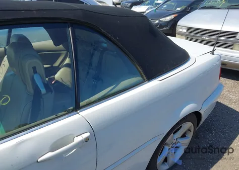 2006 BMW 325Ci из США, поврежденный, VIN WBABW33426PX84542